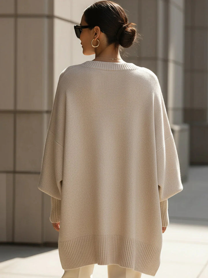 LUCY | SOPHISTICATED WOOL BLEND SWEATER