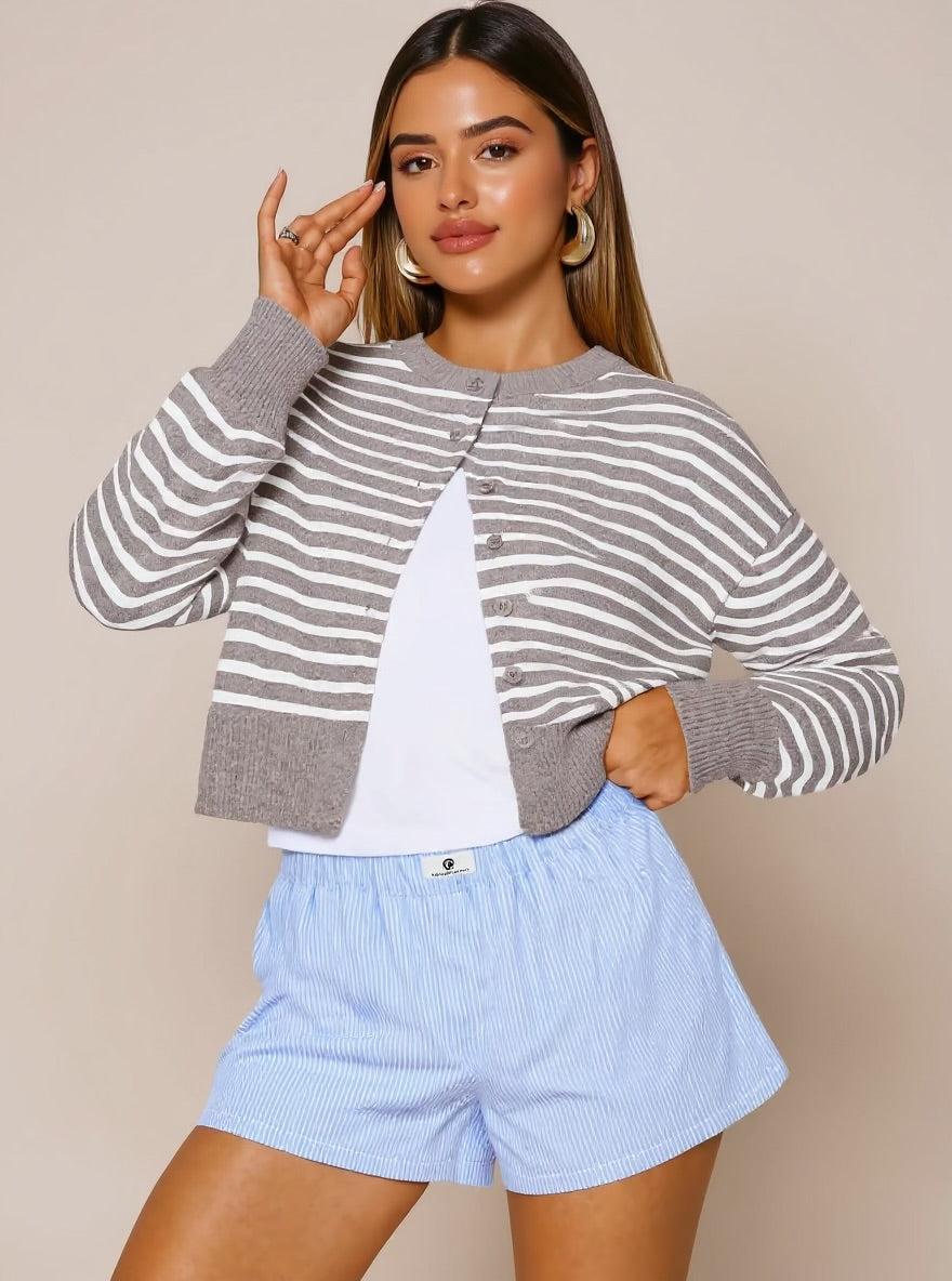 SOPHIE™ | STRIPED CARDIGAN