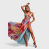 Freya - Painted Long Dress